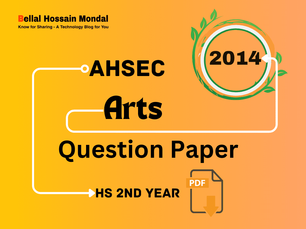 HS Arts Question Paper 2014